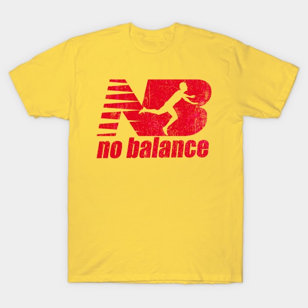 Funny Runner no balance T-Shirt by HannessyRin